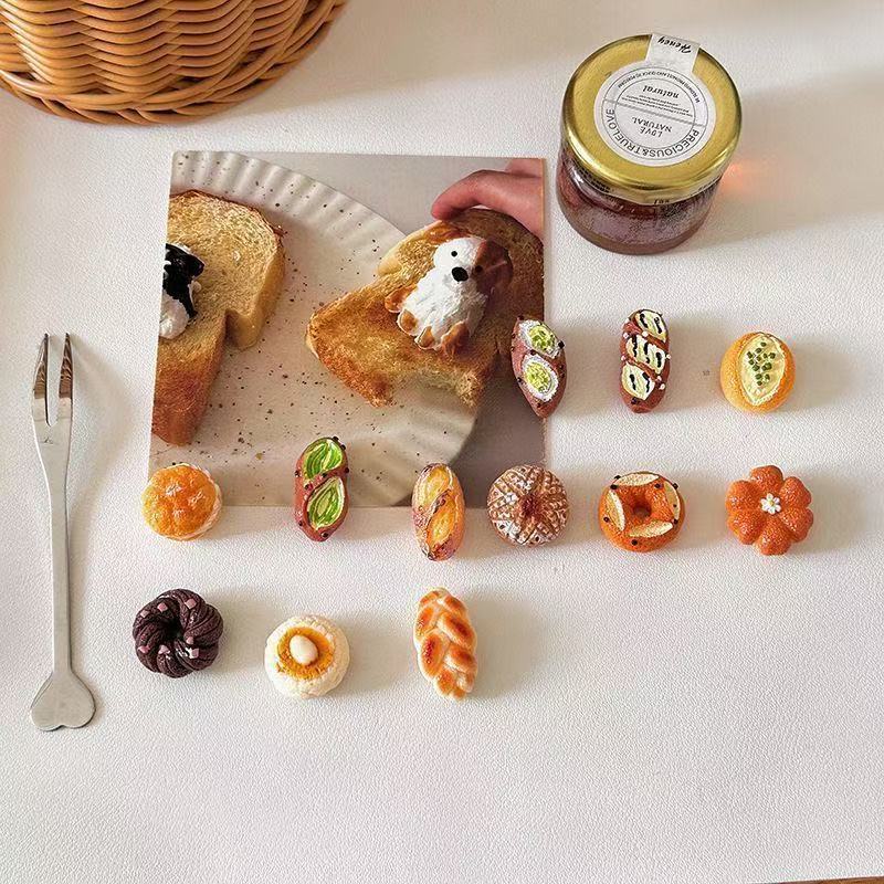 Hyper-Realistic Miniature French Bakery Resin Charms – DIY Decoden & Memo Magnet Supplies