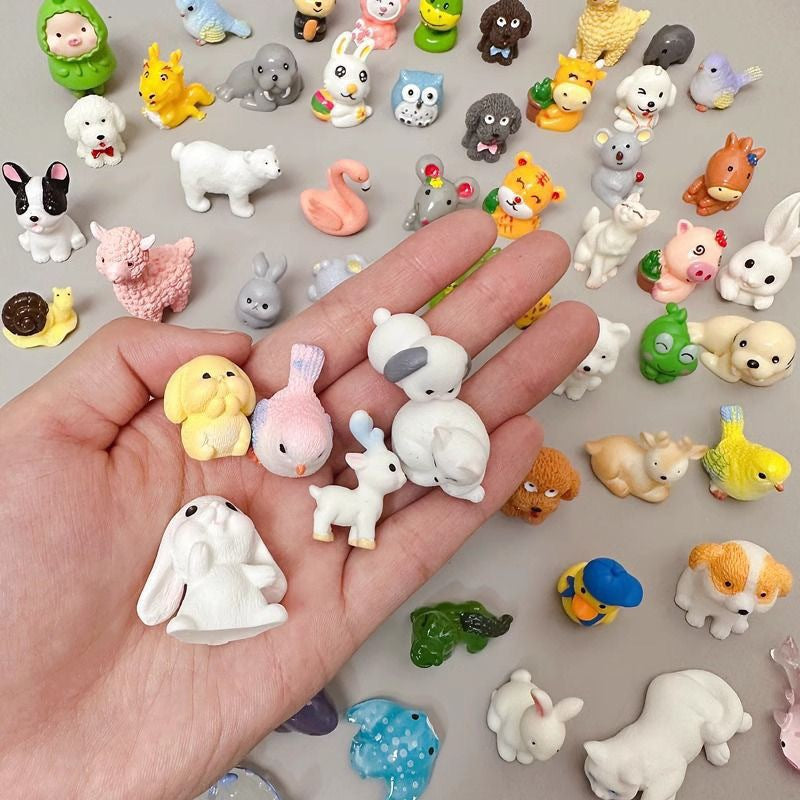 Surprise Mini Zoo & Pet Figures – 3D Resin Animal Blind Bags