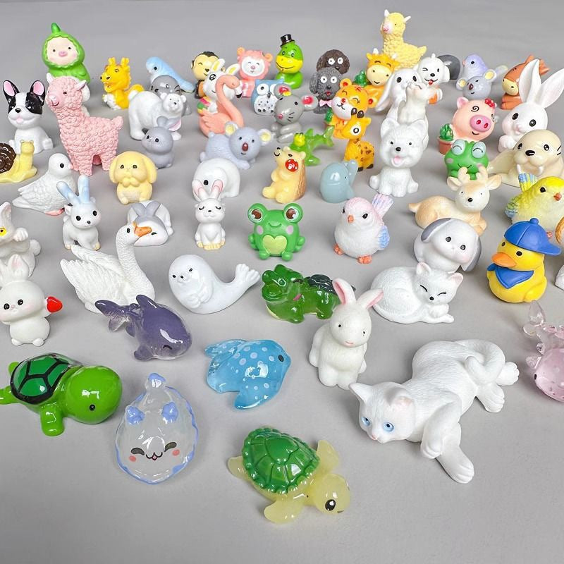 Surprise Mini Zoo & Pet Figures – 3D Resin Animal Blind Bags