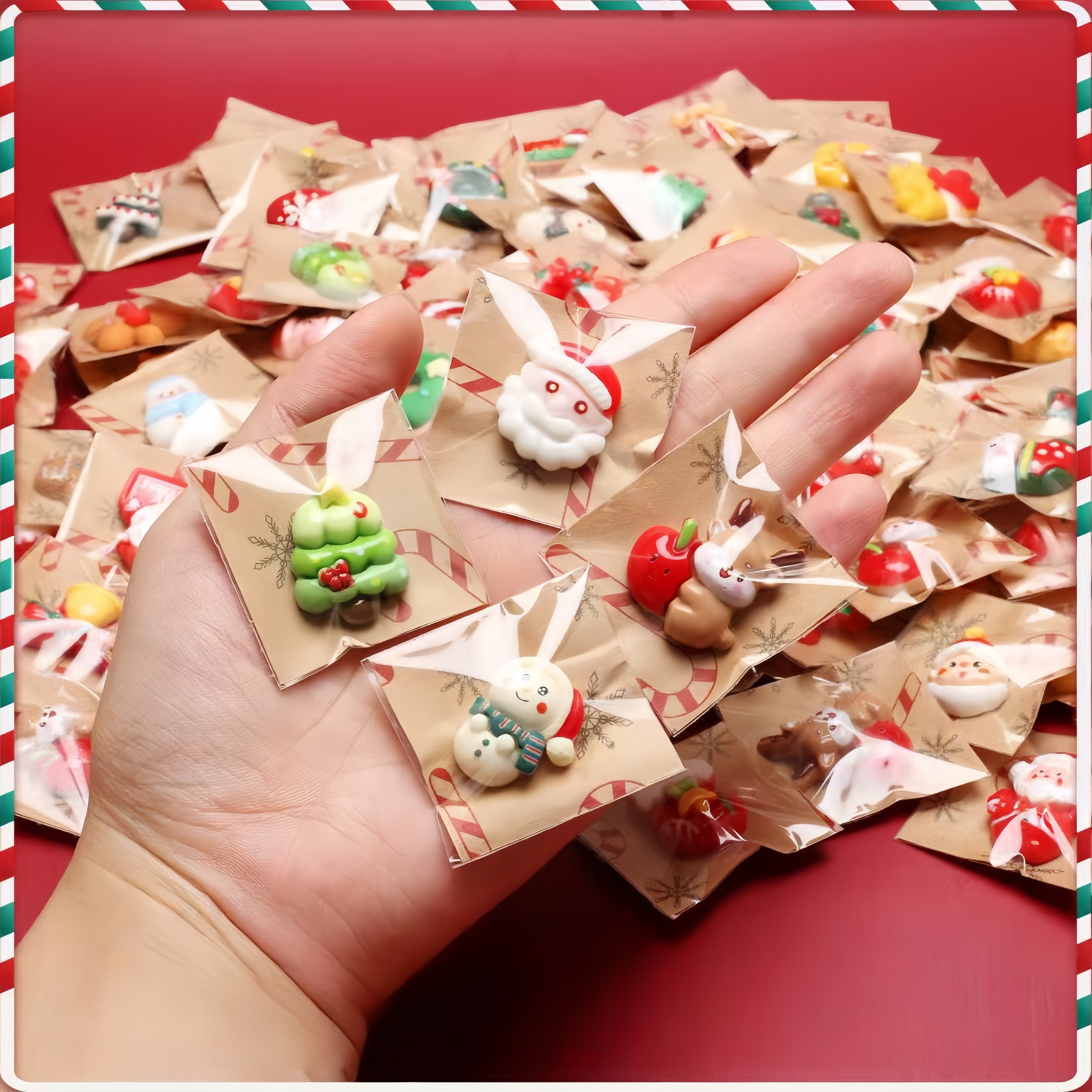 3D Christmas Miniature Figures – DIY Crafts & Dollhouse Holiday Decor