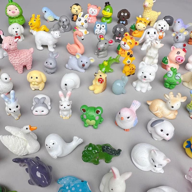 Surprise Mini Zoo & Pet Figures – 3D Resin Animal Blind Bags