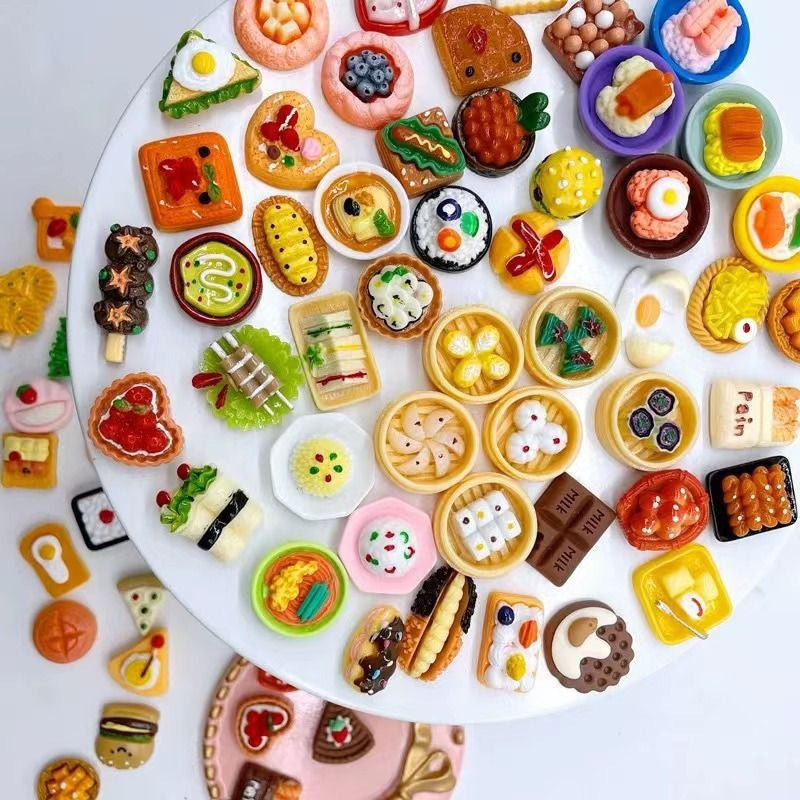 Mystery Foodie Bags - Ultra-Realistic Miniature Food & Drink Collectibles | DIY Decor, Dollhouse Accessories & Sensory Surprise Toys