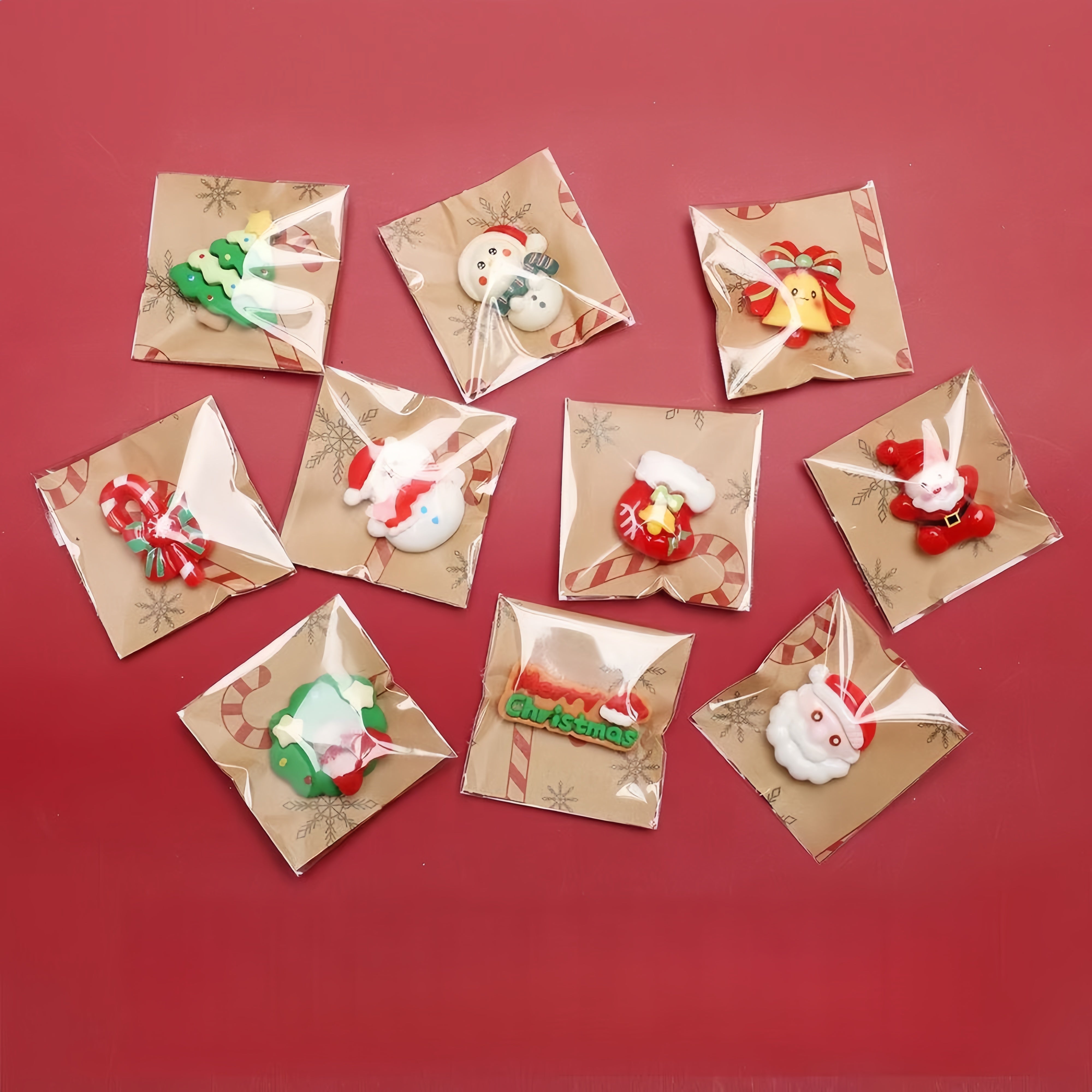 3D Christmas Miniature Figures – DIY Crafts & Dollhouse Holiday Decor